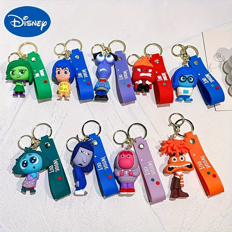 

Inside Out Silicone Keychain: Adorable Cartoon Character, Perfect For Birthdays, Parties, And Holidays - Official Ume Product