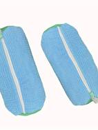 conjunto de 2 sacos reutilizáveis para lavagem de calçado, sacos de em poliéster para ténis e sapatos desportivos, removedor de manchas para ténis, compatíveis com máquina de lavar e secar, sem necessidade de bateria