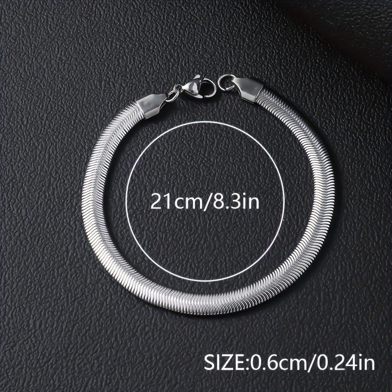 12pcs Pulseras Cubanas de Acero Inoxidable Estilo Hip Hop - Perfectas para Uso Diario y Regalos