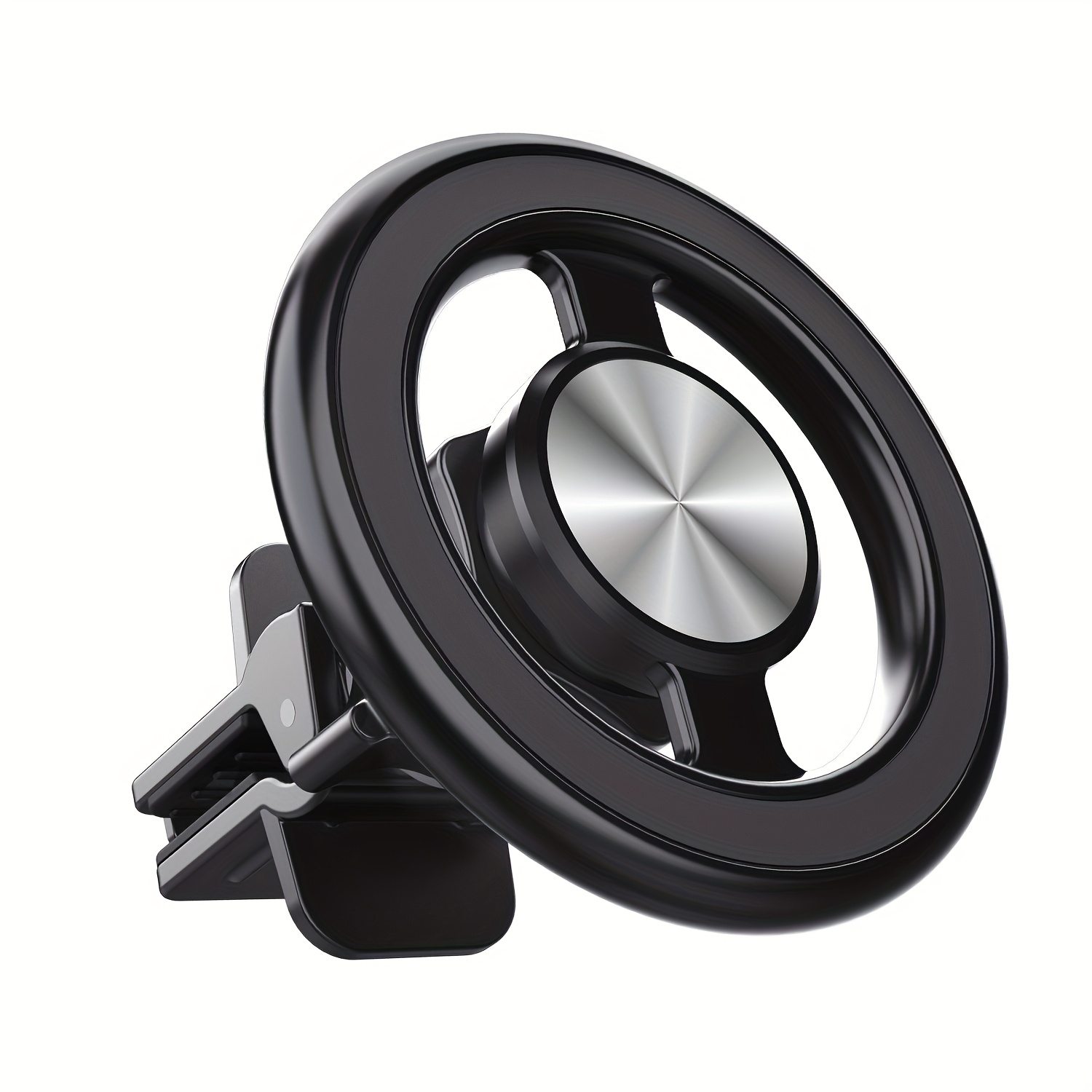 360 rotatable magnetic car phone mount aluminum alloy waterproof strong   for iphone samsung galaxy pixel more   accessory gift 0