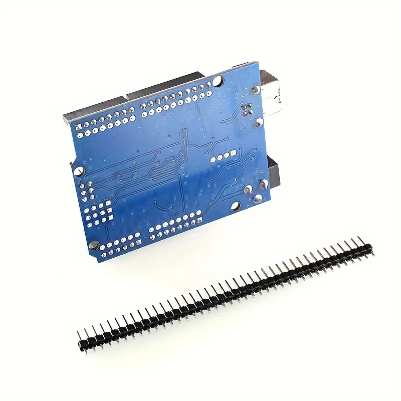 3 placas de desarrollo r3, microcontrolador 328p-au, versión ch340g, compatible con ide, cable usb y cabezales de pines de 2,54 mm, montaje en pcb, de cobre, conexión rápida, fuente de alimentación de 36 v, no batería Detalles del producto 7