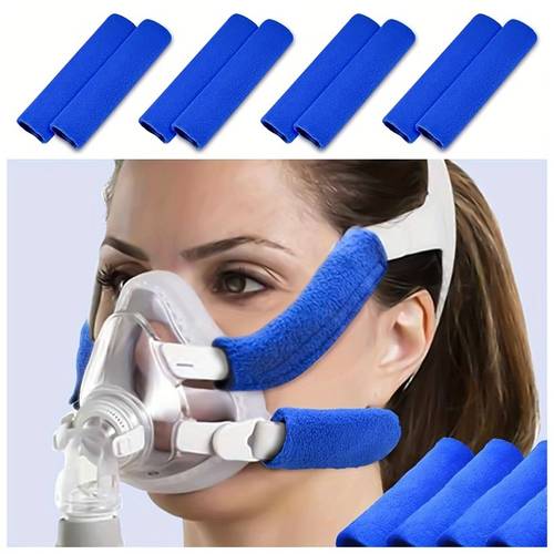 4 protectores de correas para ventilador de máscara cpap | anti-marcas para marcas en la cinta de la cabeza, máscara nasal, protectores de correas para gorro cpap, cojines para correas cpap, cojines para máscara cpap, marca: .