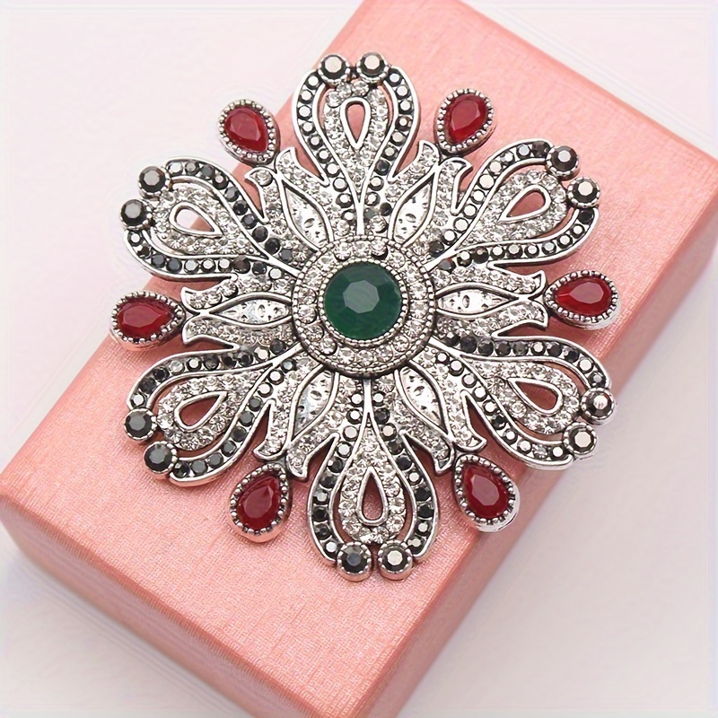 

Vintage-inspired Unconventional Brooch With Water Opal, Unique And Elegant Women's Accessory