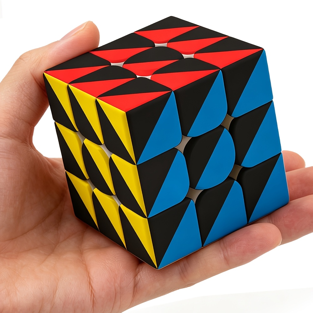 Triangle 3x3 Speed Cube, Professional Puzzle Cube