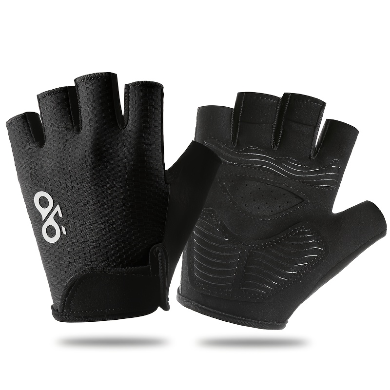 E-shop Sport Outdoor Bekleidung Sommer Halbfinger Fahrradhandschuhe Herren und Damen Outdoor Rennrad Sport Elastisch Atmungsaktiv Anti-Rutsch Dicke
