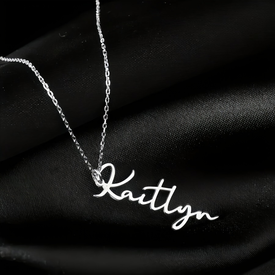 Personalized Golden & Silver Name Necklace — Everyday Wear