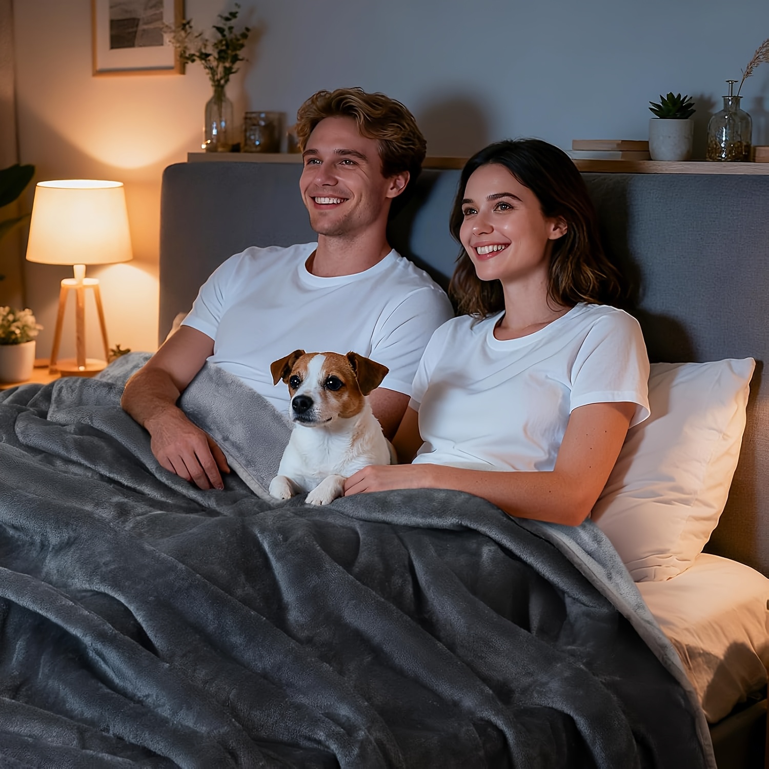 TEMU LOOBANI - Coperta per animali domestici/letto: una coperta reversibile e a di perdite, con un rivestimento corallo, adatta per letto singolo con