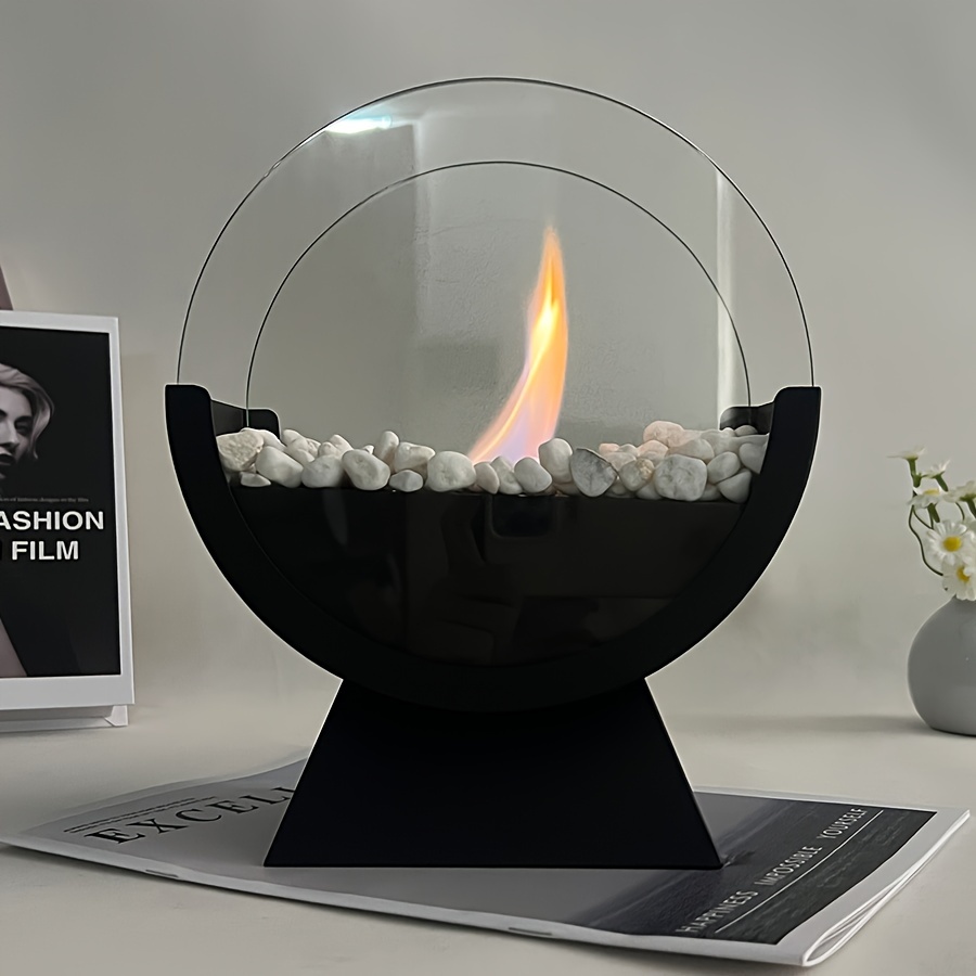 SkyFlame Vintage Alcohol Tabletop Fireplace