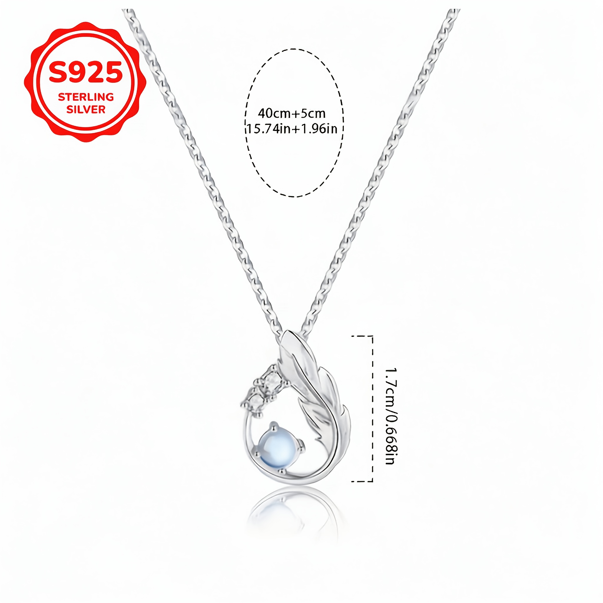 Women's Minimalist Irregular Leaf Cutout Pendant Necklace