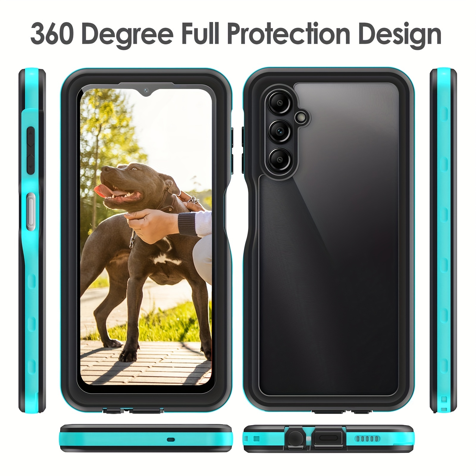 For Samsung Galaxy A14 5G Shockproof Rugged Phone Case Cover Screen  Protector