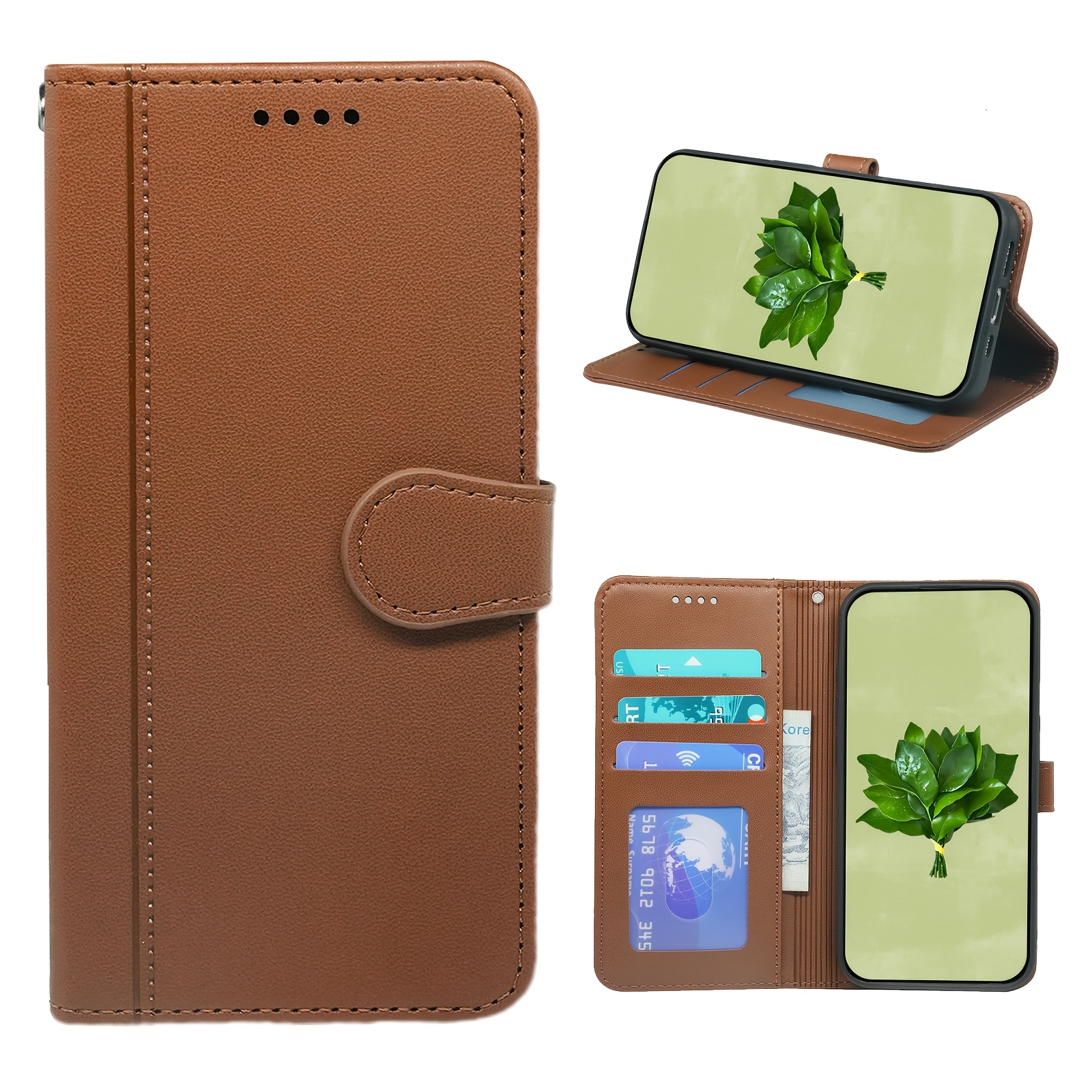 TEMU Phone Case: [for ] Flip Wallet Case For Motorola Edge 50 Fusion/edge 50 Neo/ 25 Phone Phone Case With Card Slots Kickstand Protector Wallet
