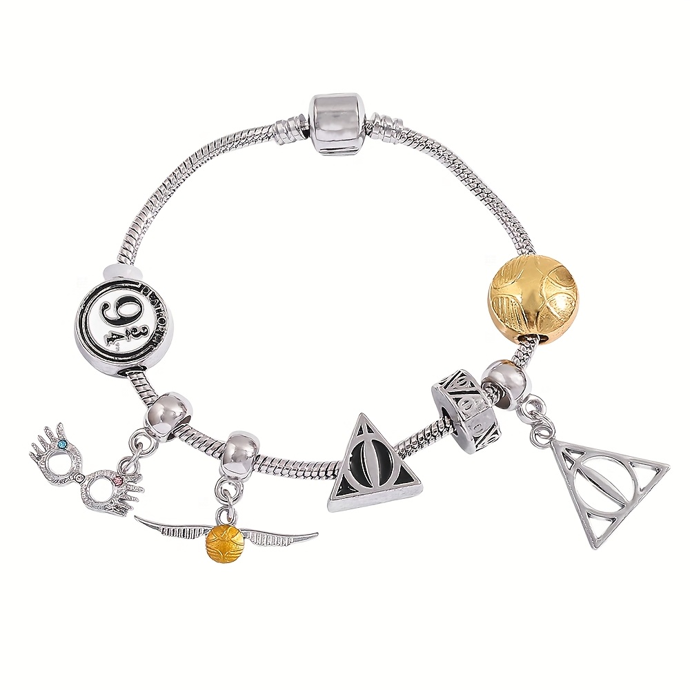 E-shop Europäisches und amerikanisches Harry Potter Armband für Film und Fernsehen, Legierung Anhänger, geeignet für Männer und Frauen,
