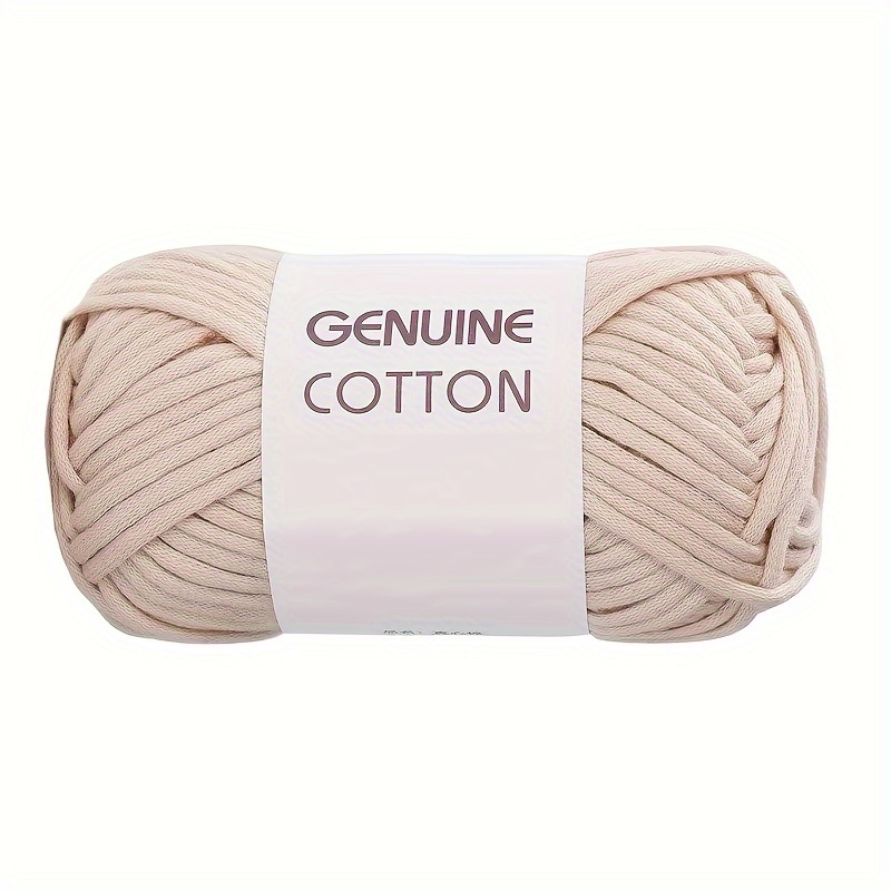 1pc 50g For Crochet And Knitting Round Yarn Crocheting Bag Cushion Mat Line Hat Shoe Thread Length 8000cm 3149.6in