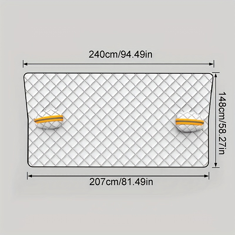 Auto-Schneedecke Frontscheibenabdeckung Verdickte Auto-Schneeschutz  Sonnenschutzmittel Anti-Frost, Anti-Akkumulation Schneedecke - Temu Germany