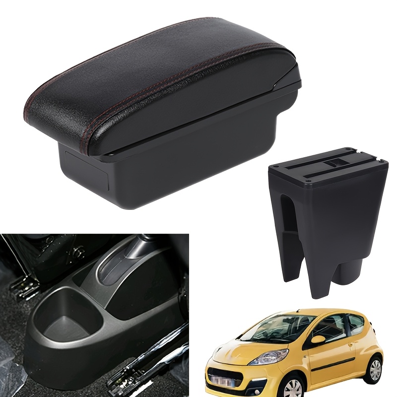 Image of For C1 Armrest Box | For Central Armrest Interior Upgrade Accessory, No Drill Installation, Sliding Top Panel, Spacious Storage, Effortless Fit