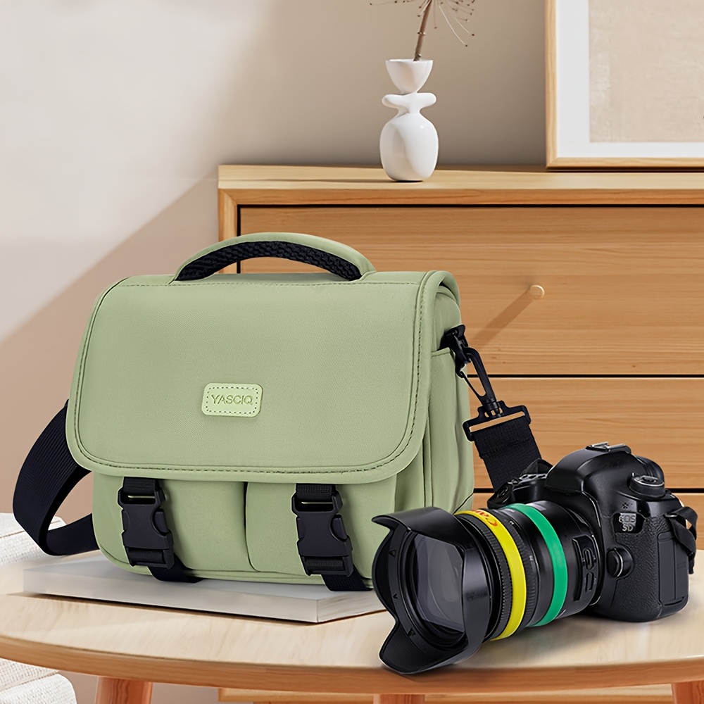 borsa a tracolla singola per fotocamera, borsa di protezione per , borsa portaoggetti, borsa fotografica a capacità Dettagli dell'articolo 4