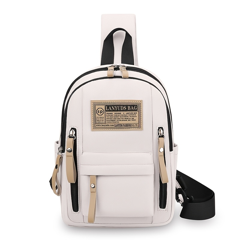 TEMU Bolso de pecho para mujer, minimalista y vintage, bolso de casual y versátil, bolso para teléfono para diario, múltiples colores disponibles