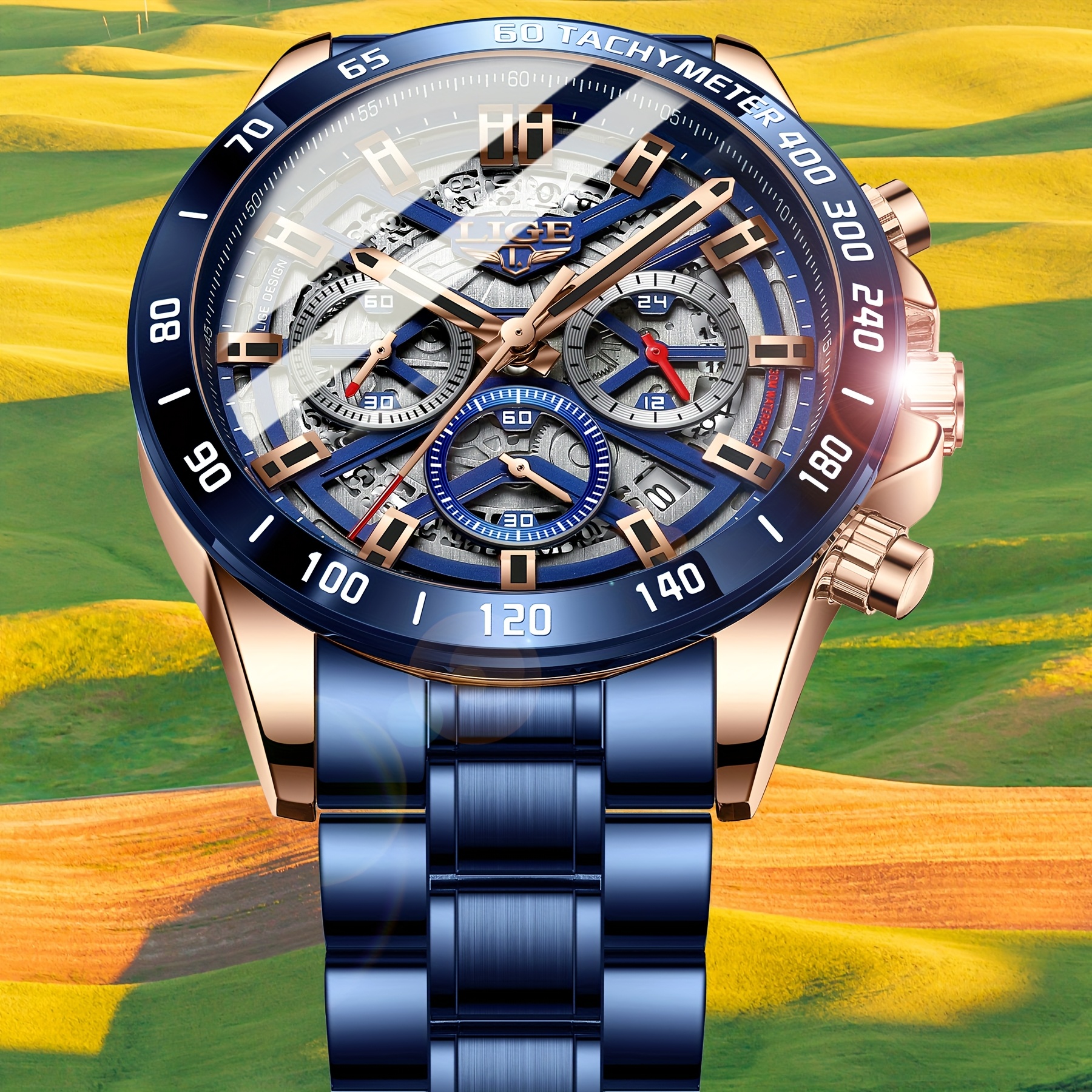 2025 Classic Fashion Quartz Watch Men's Business Steel Elegant Women's Watch Sports Chronograph Outdoor Watch 3 Watch Men's Gift Women's Gift Christmas Gift Halloween Gift