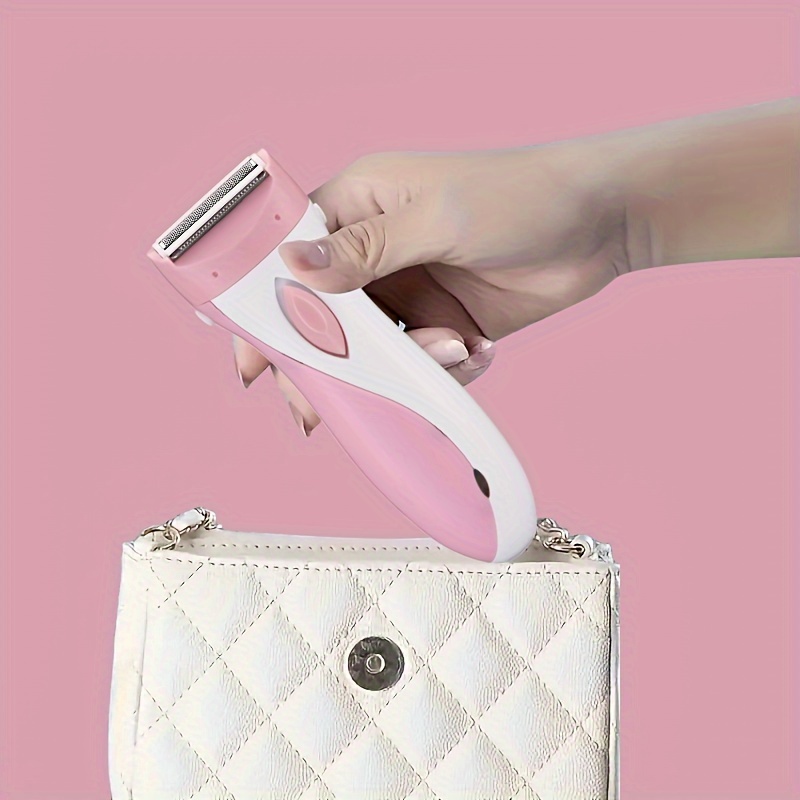 Afeitadora Eléctrica para Mujer - Afeitadora para Dama con Alimentación USB, Afeitadora de Lámina Versátil con Cuchillas de Acero Inoxidable, Recargable por USB, Ideal para Vello Facial, Axilas, Brazos, Zona del Bikini, Piernas y Depilación de Cuerpo Completo - El Regalo Perfecto para Pascua