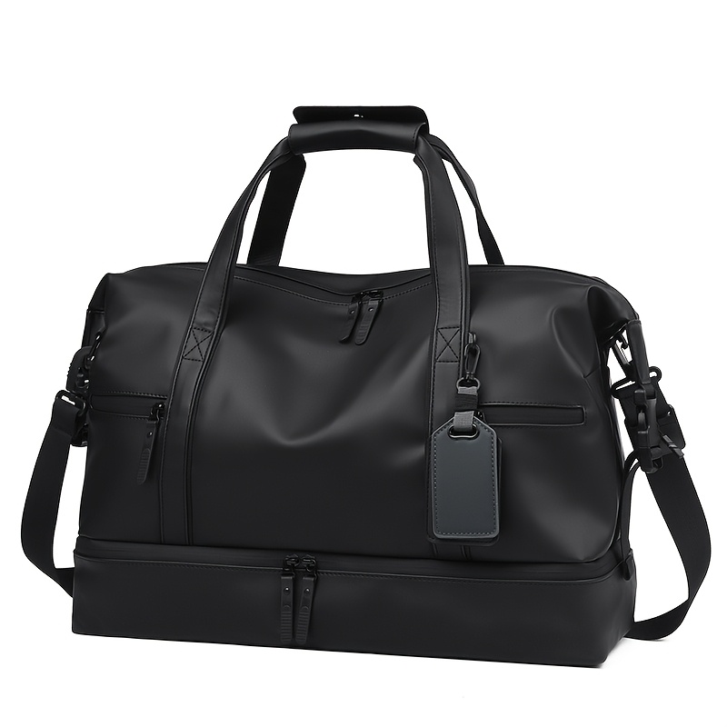 E-shop Große Reisetasche für Übernachtungen, geeignet als Handgepäck, mit Schuhfach. Diese Herren-Wochenend-Reisetasche verfügt über ein geräumiges