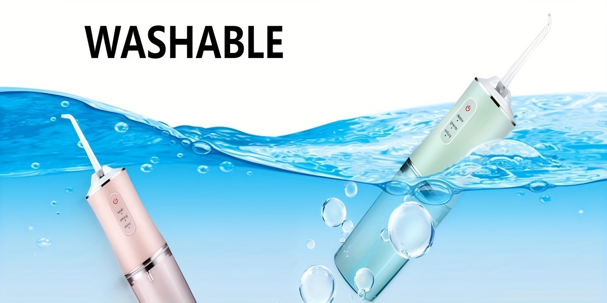 professional cordless portable 3   4 nozzle upgrade rechargeable water flosser dental teeth cleaning Product details 1