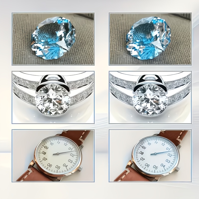 Jewelry Renewal Sheets, Silvery Brightening Sheets, Can Fade Oxidized Black Stains on Jewelry and Restore Metal's Delicate Luster. Suitable for Silvery Necklaces, Rings, Ear Studs, and Alloy Accessories