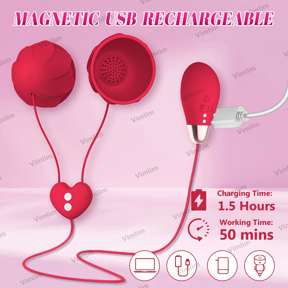 app control vibrating nipple toy female   toys, rose   toy per stimulation del   del   con 9 modalità di  , morsetto di punte della vita in silicone   vibratore   adulto   toys per donne coppie Dettagli dell'articolo 7