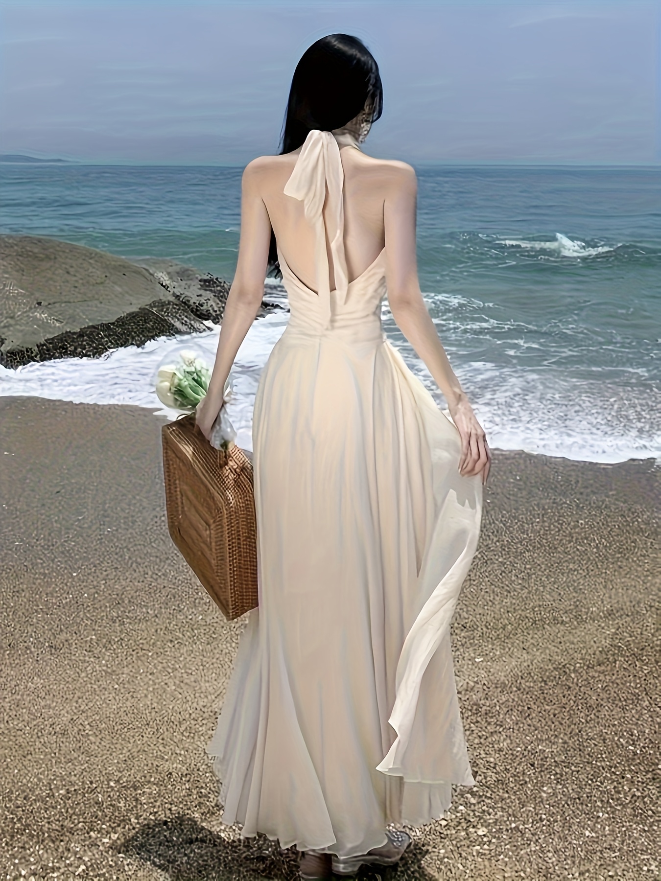 jersey maxi tank dress Slub Jersey Maxi Tank Dress – Wemoto Studio main image 0