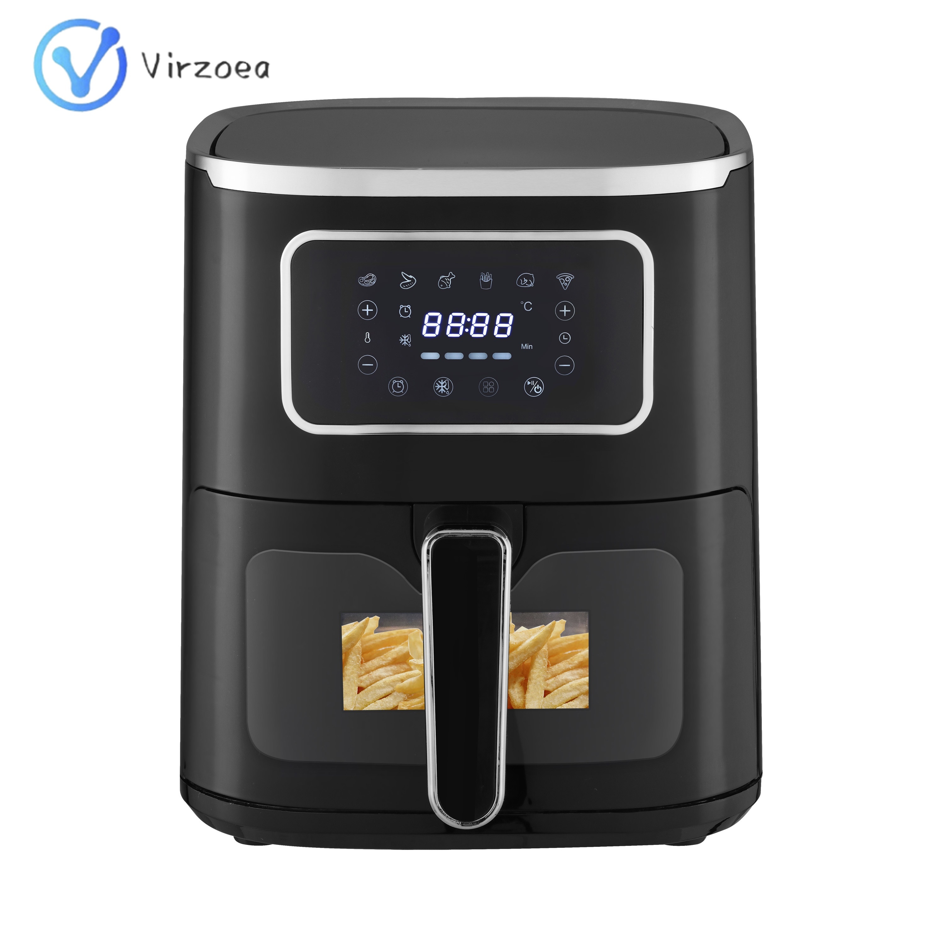 

5qt Oil-free Air Fryer Oven, Reducing 80% Fat, Can Enjoy Crispy And Food, Suitable For , Pizza, , Etc., For 2-3 Families, Healthy And , Making Fast And