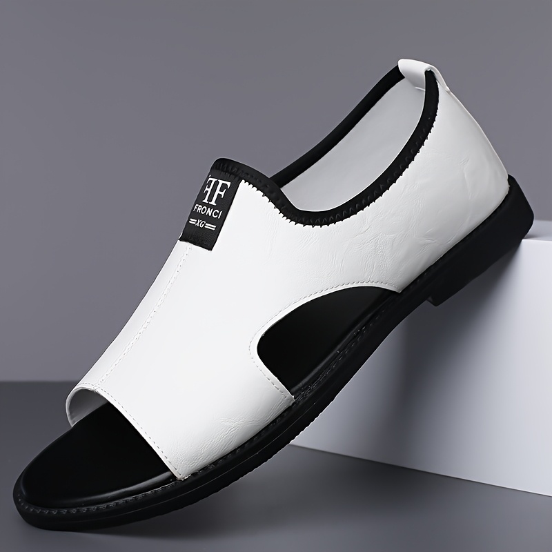 a pair of summer sandals trendy open toed loafers beach vacation details 8