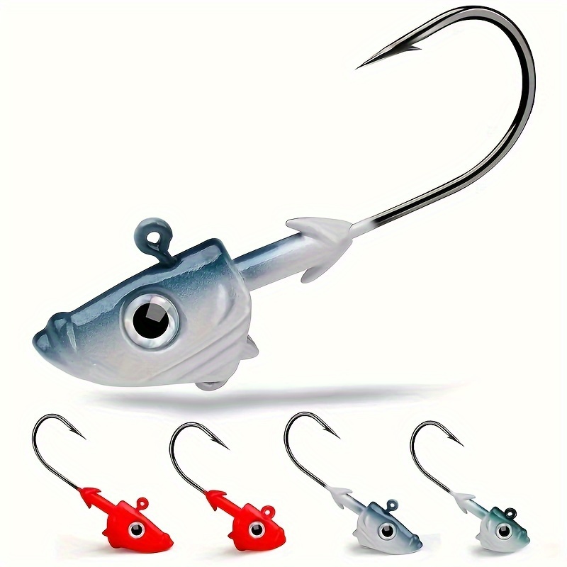 Mini Jig Head Hook Rockfish Exposed Head Hook Barbed Hook - Temu Australia