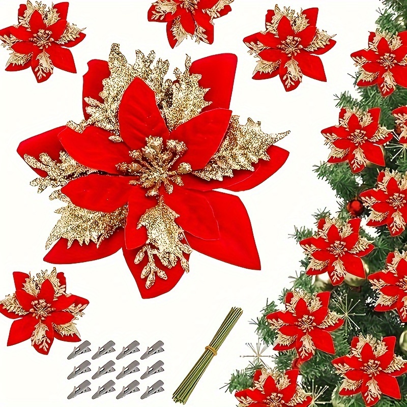 

36pcs Christmas Set, 5.51" Decor And , Diy Decor For & New , Supplies, Plastic