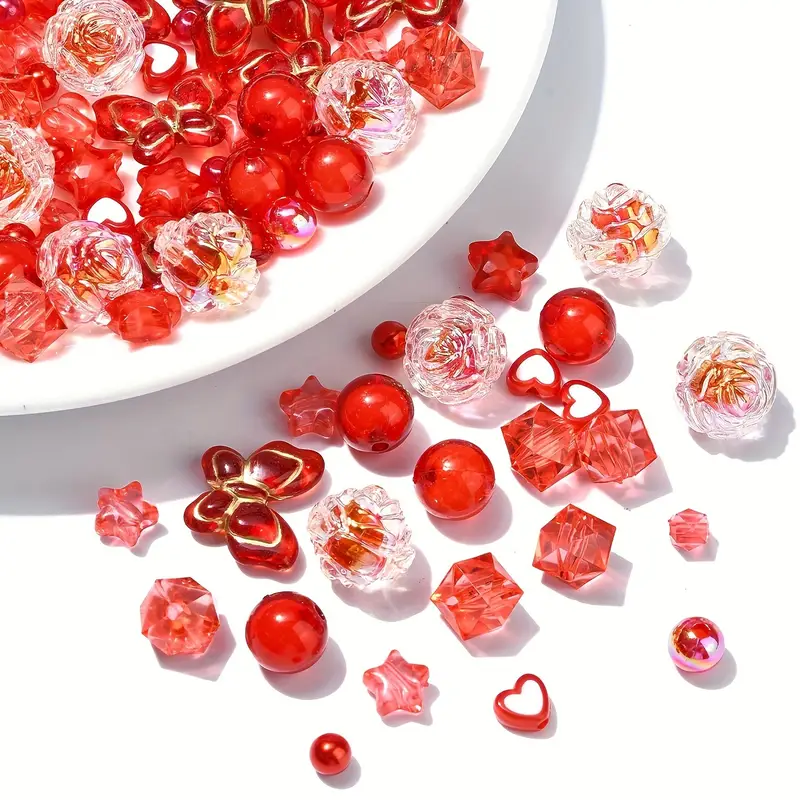 Acrylic Beads Makaroon Color Multi style Beaded Diy Bracelet - New Zealand Acrylic Beads Makaroon Color Multi style Beaded Diy Bracelet - New Zealand