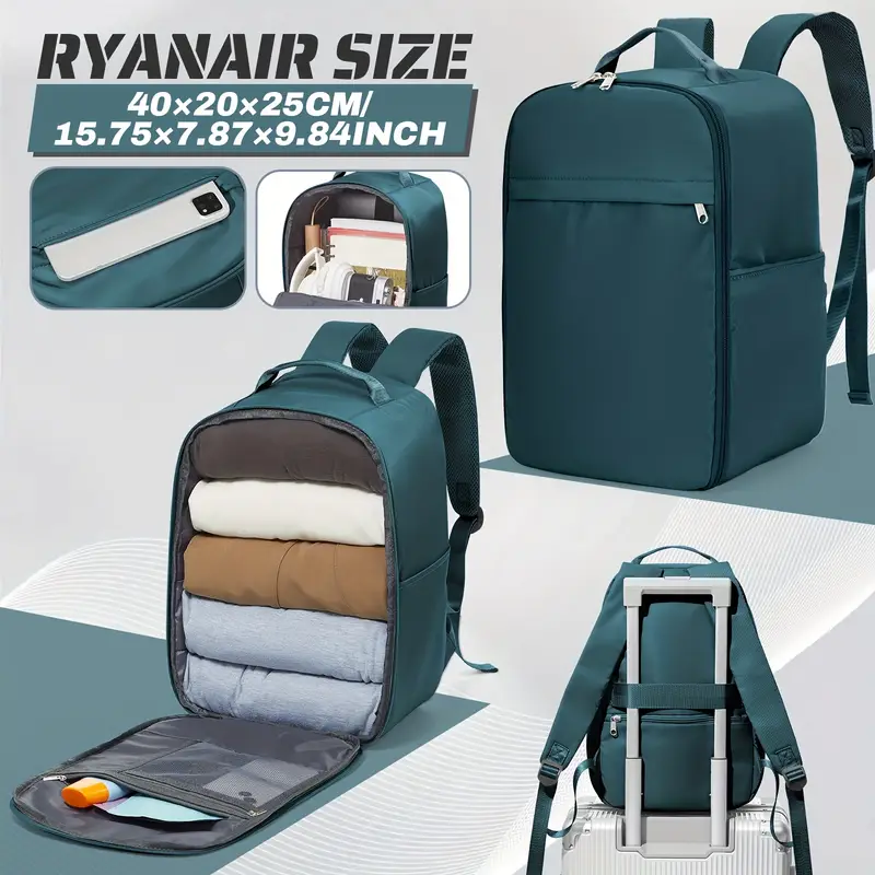 ryanair 40 x 20 x 25 backpack seat cabin bag - Temu Ireland ryanair 40 x 20 x 25 backpack seat cabin bag - Temu Ireland
