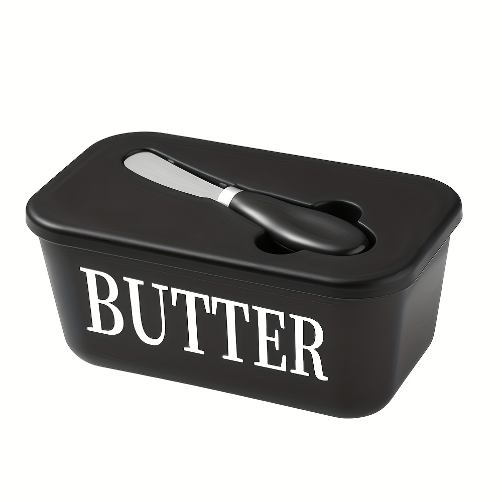 Image of A Set That Includes An And An Oil Knife, Suitable For Storage In The Refrigerator, Easy To , And Used For Hotels, Family Restaurants, And Serving Dishes With Butter Containers Or .