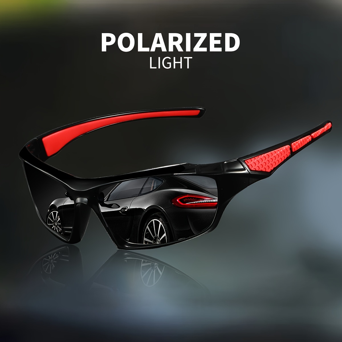 

1/3pcs Of Polarized Sports Glasses With Color Changing Lenses, Very Suitable For Travel, Hiking, Driving And Other Outdoor Activities. Neutral Sports Glasses