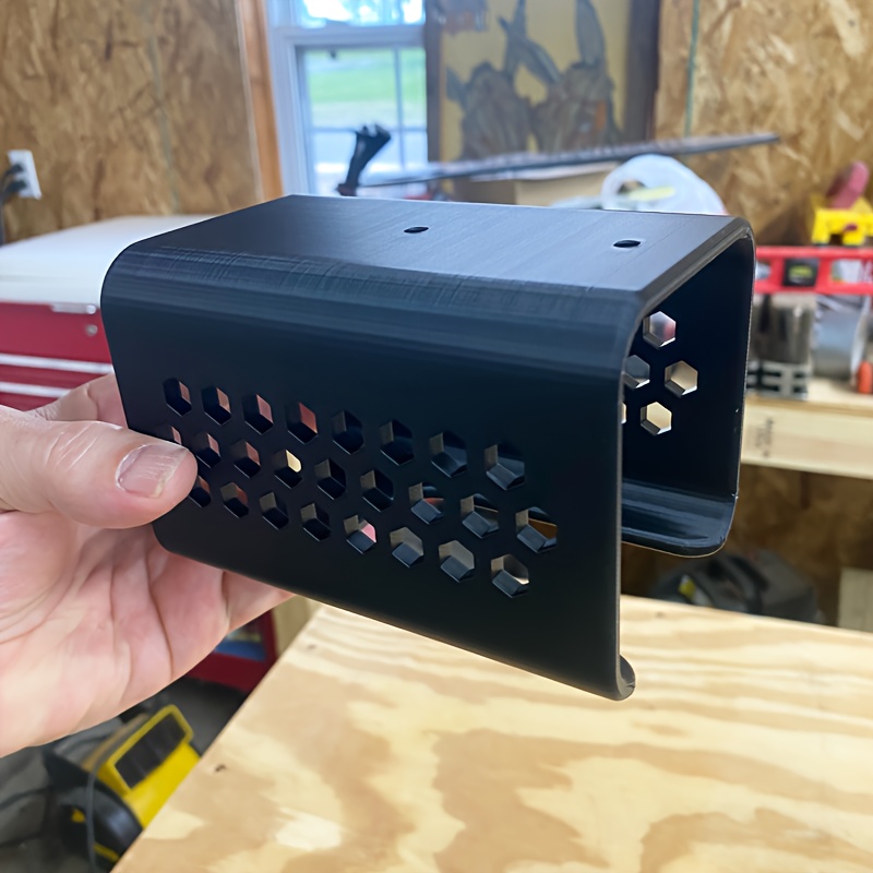 E-shop Werkzeugaufbewahrungsregal für Elektrowerkzeuge, wandmontierter Halter mit 4,5 cm Öffnung zum Aufhängen von Elektrobohrern, schraubbefestigt