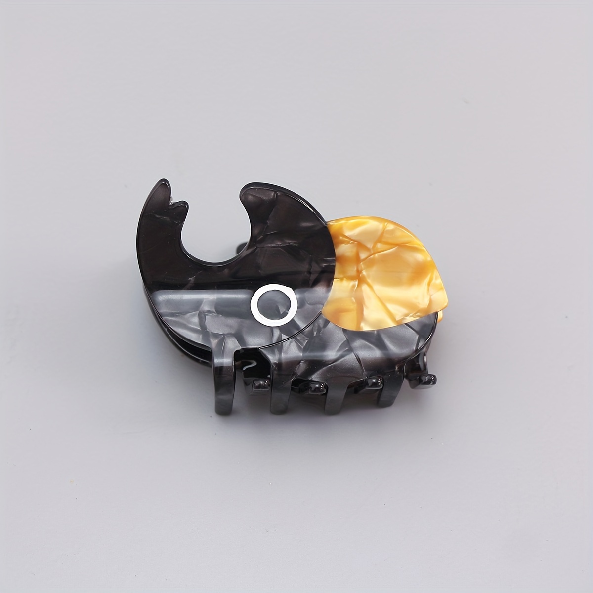 A Acetic Acid Personalized Insect Hair Clip, Medium Size Edge Clip, , Shark Clip Hair Accessory