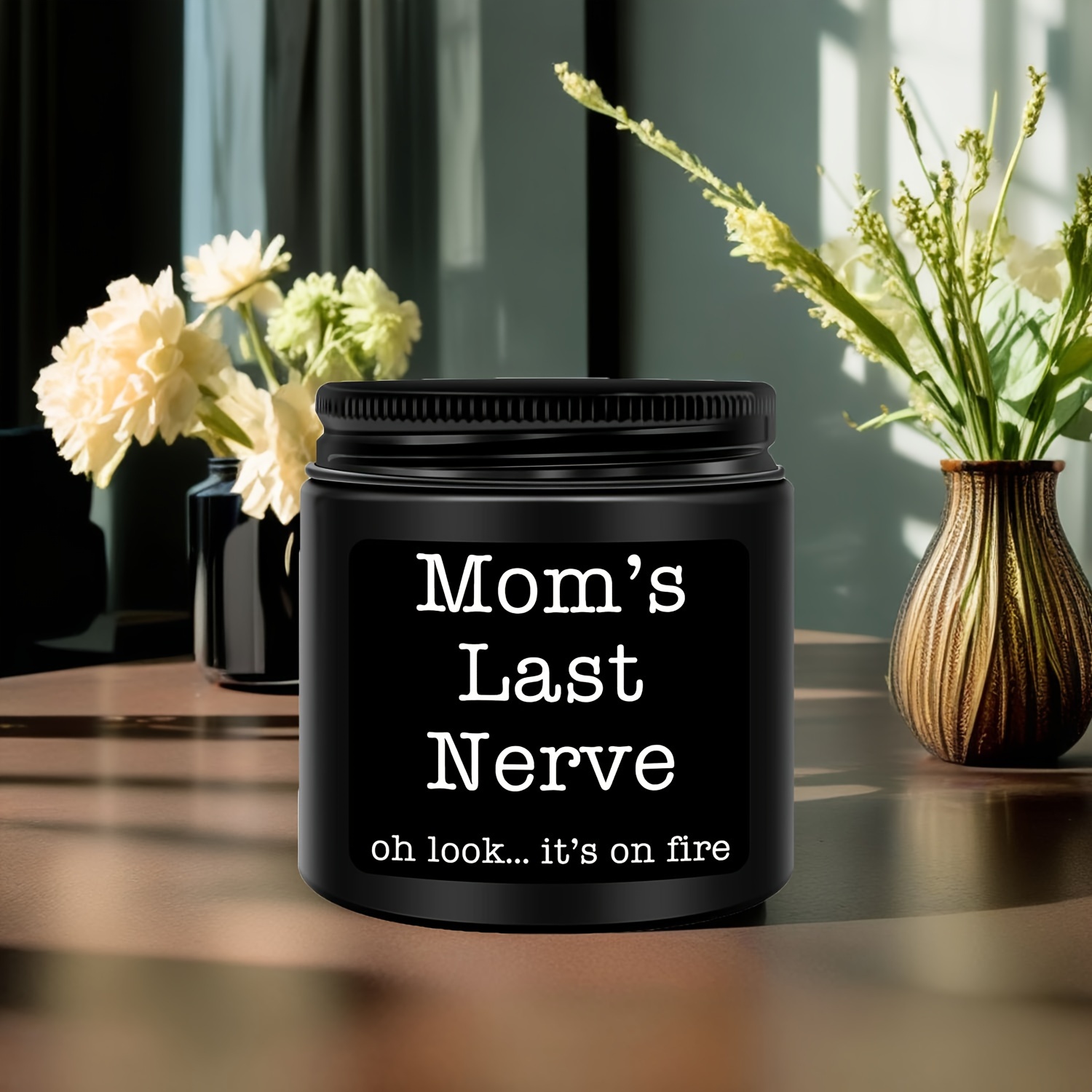

Lavender Scented Candles, Gifts For Mom, Unique Mom Gifts, Mothers Day, Valentines, Birthday Gifts For Mom From Daughters, Lavender Scented Moms Last Nerve Candles