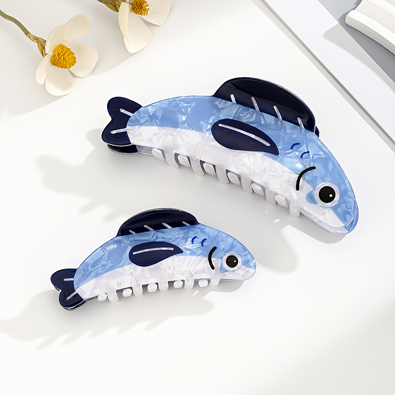 2pcsnew Sardine Clips, Unique And Niche Design, Premium Shark Clips, Cute Hair Clips