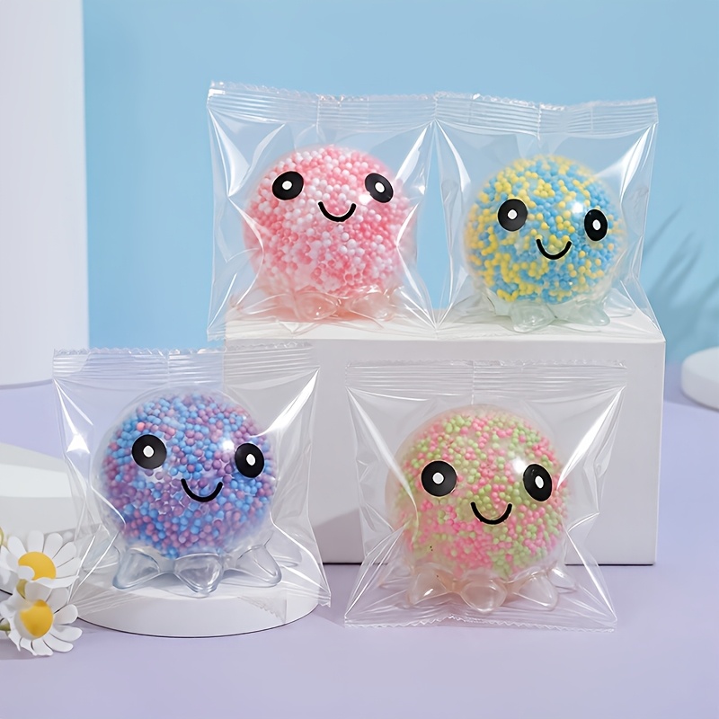 5pcs Cute Octopus-Shaped Squishy Relax Balls