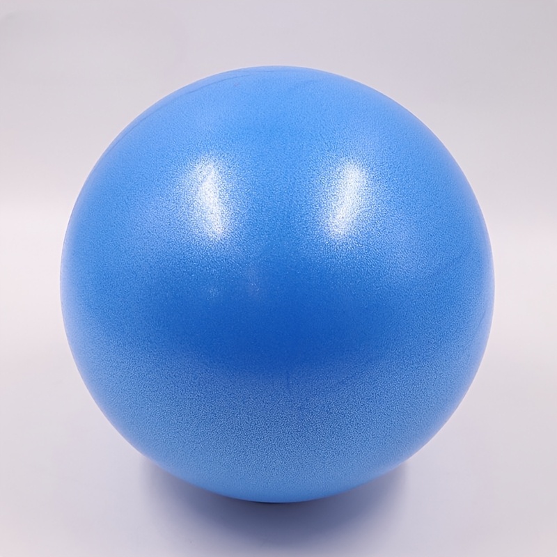 TEMU 9.8 Inch Exercise Pilates Yoga Balls Bender For Home Stability Training Physical Improves Balance With Inflatable Straw