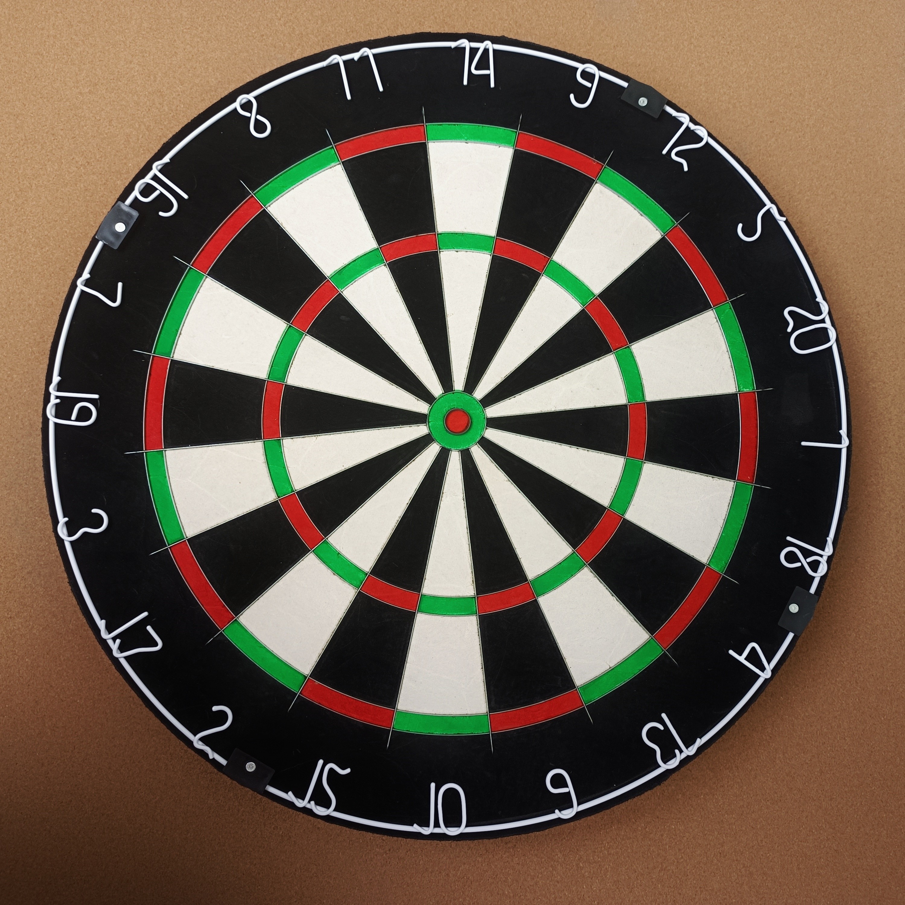 TEMU 18in Competition Dartboard For , Durable 18-inch Dart With 6 Hard-tipped Darts