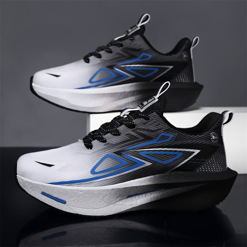 TEMU Men's Athletic Shoes Professional Racing Shoes Lightweight Comfortable Strong Rebound Lightweight Breathable Wear-resistant Anti-slip Casual