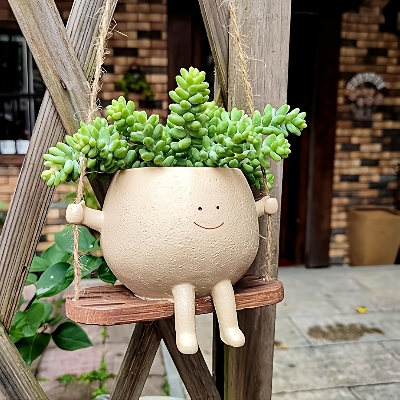 Potted Ornament Internet Celebrity Individual Vase Resin Ornament