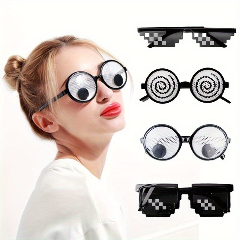 Funny sunglasses with eyes deals