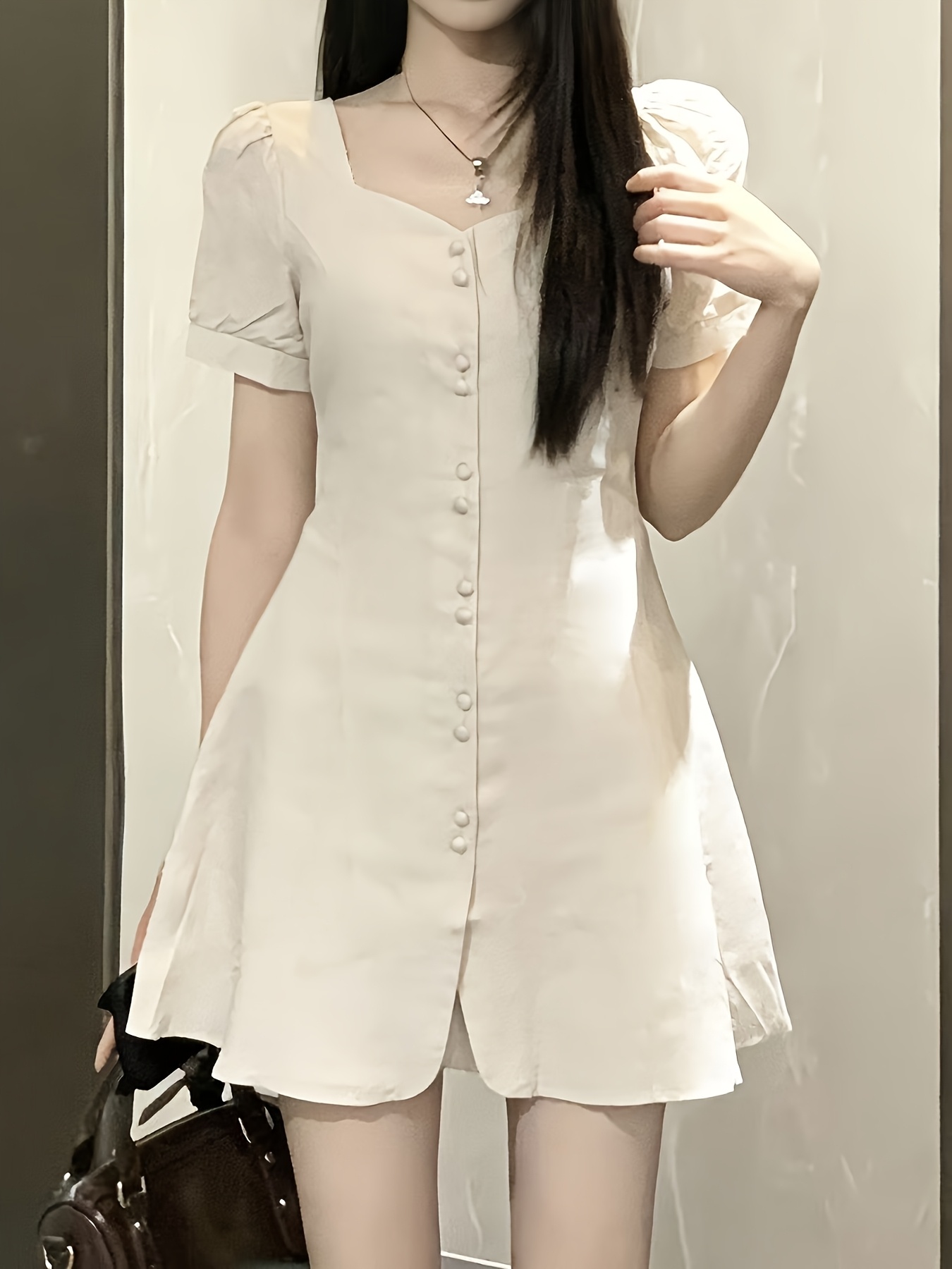 knee length casual dresses