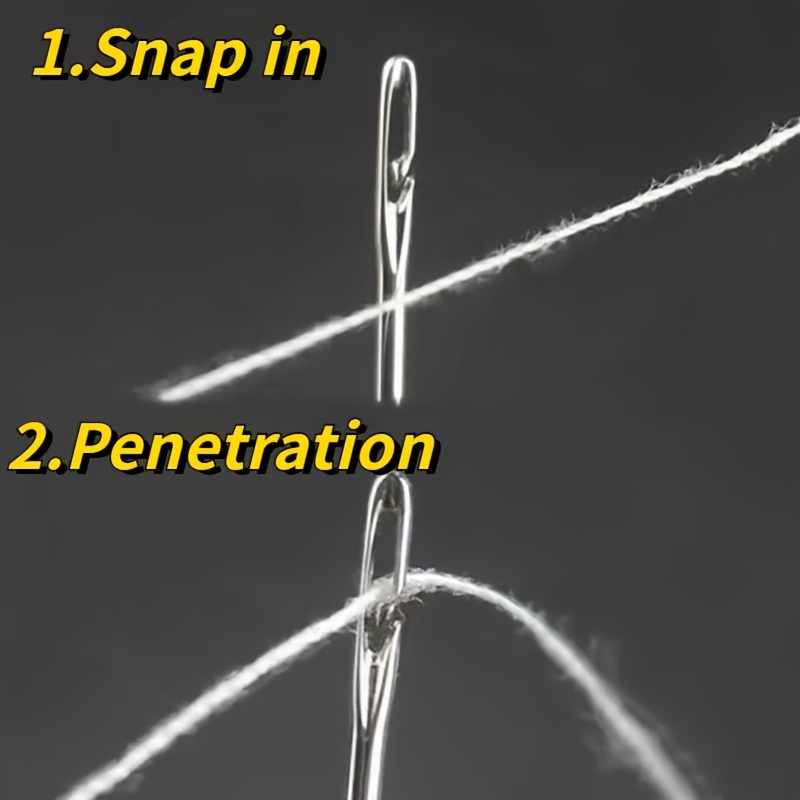 Easythread Sewing Needles Set For Seniors & Visually Impaired No