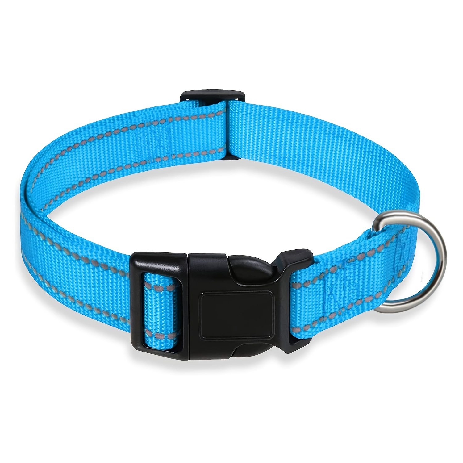 TEMU Individuell bestickter Hundehalsband für kleine, mittlere und große Hunde – verstellbare Größe mit Namensaufdruck zur Verlustverhütung