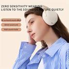 wireless wireless headphones active noise cancelling hifi foldable lightweight design fit with over ear mic for home office long lasting playtime usb c fast charge closed back styl
